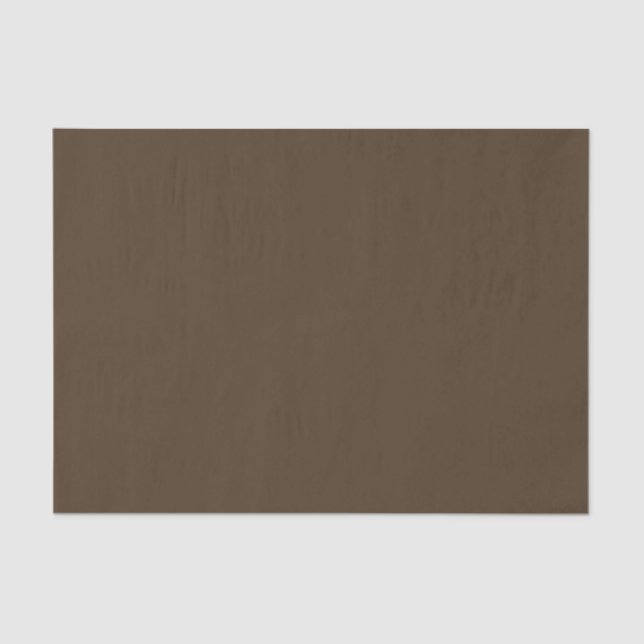 Custom Coffee Brown Tissue Paper for Any Occasion (Front)