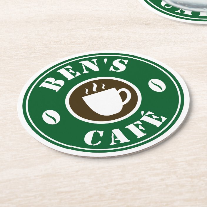 logo drink coasters