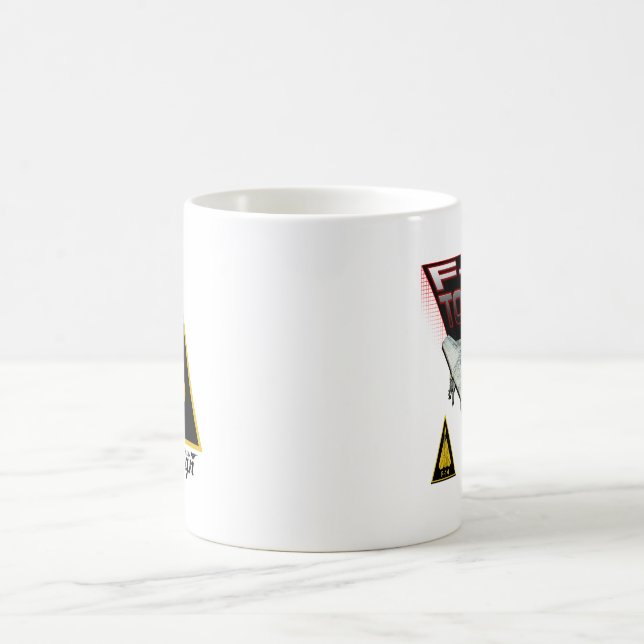 Custom coffee cup w/call sign (Center)