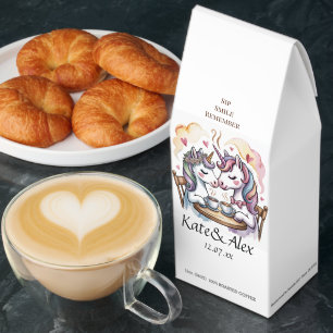 Custom Coffee Favor Wedding Coffee Roasted Coffee