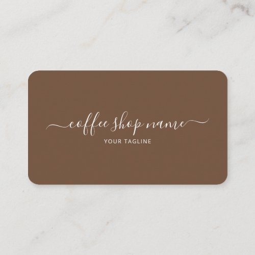 Custom Coffee Loyalty Card Simple Script