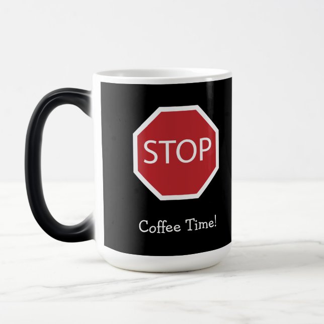 Custom Coffee Mug (Left)