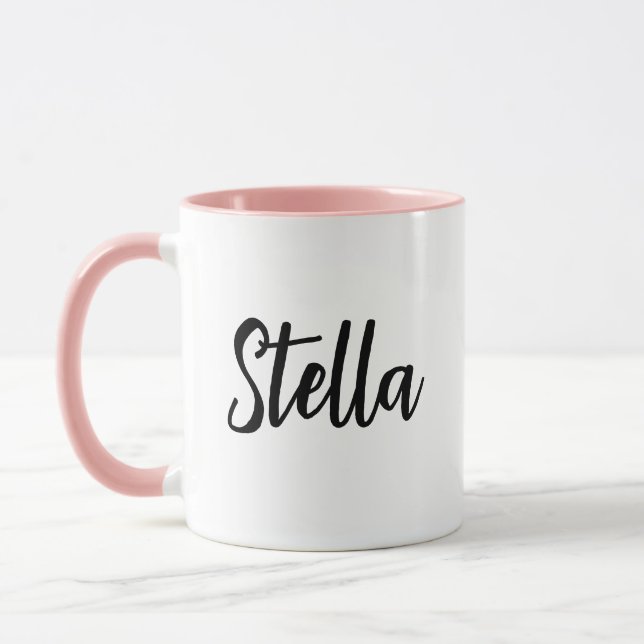 Custom Coffee Mug with Text Custom Large Personali (Left)