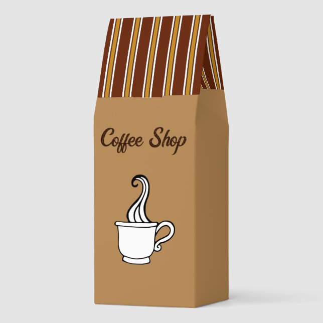 Custom Coffee Shop Coffee Gift (Back)