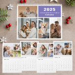 Custom Collage Modern Family - 40 Photo 2025 Calendar<br><div class="desc">Custom Collage Modern 40 Family Photo 2025 Calendar. Add your favourite photos and create perfect calendar for 2025 year!</div>