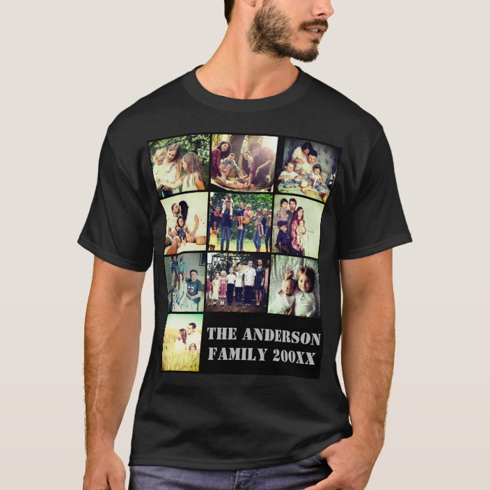 custom collage shirt