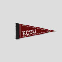 Custom College Dark Red Pennant Flag