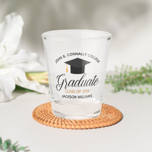 Custom College Graduation 2026 University Graduate Shot Glass