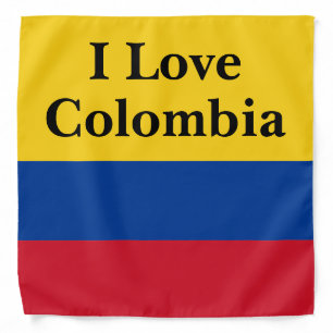 Custom Colombia Bandana