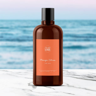 Custom Color Add Logo Script Lines Product Label