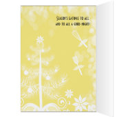 Custom color angel utensils baking Christmas card (Inside (Left))
