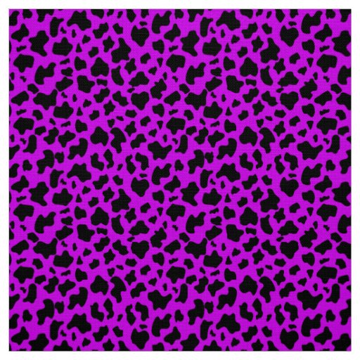 Custom color animal print [purple] fabric