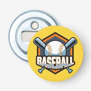 Custom Color Baseball Bottle Opener