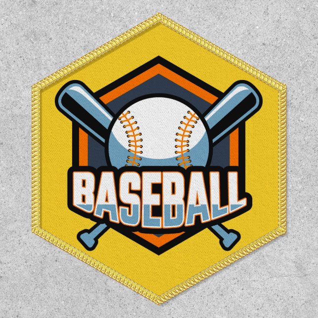 Custom Color Baseball Patch (Front)