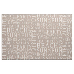 Custom Color Beach House fabric