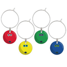 Custom Color Bowling Balls: Choose your own colors Wine Charm