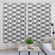 Custom Color Boxy Crisscross Pattern