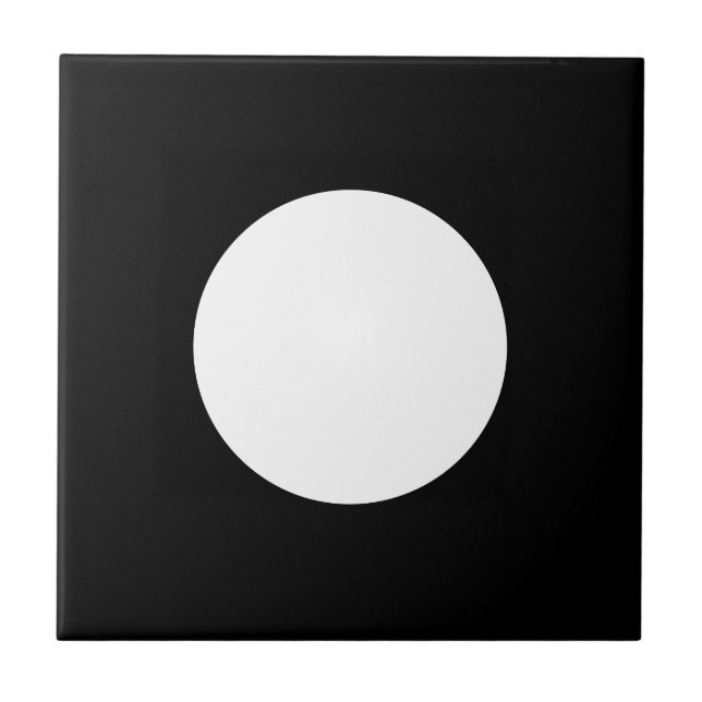 Custom color ceramic tiles for polka dot pattern  (Front)