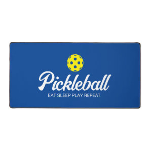 Custom color desk mat for pickleball lover