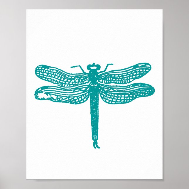 Custom Color Dragonfly Print (Front)