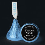 Custom Color Elegant Bar Mitzvah Special Event Hershey®'s Kisses®<br><div class="desc">Customize the background color and arced text to suite your event</div>