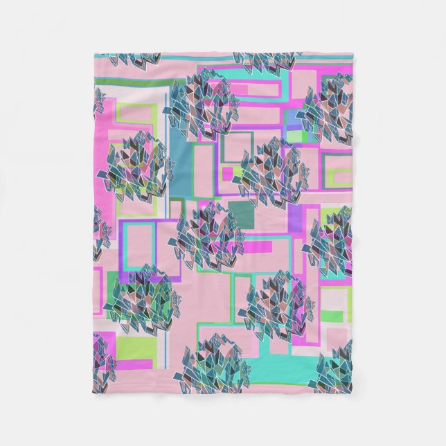 Custom Color Fleece Blanket (Front)