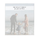Custom Color Full Photo Personalized Notepad