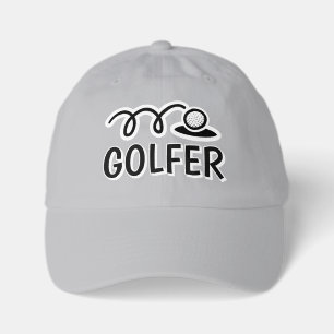 Custom color golf hat for youth players