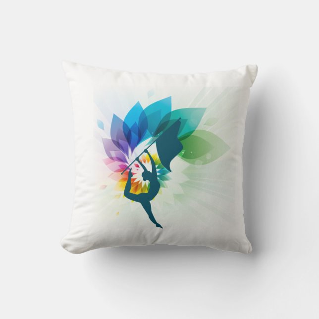Custom Color Guard Pillow (Front)