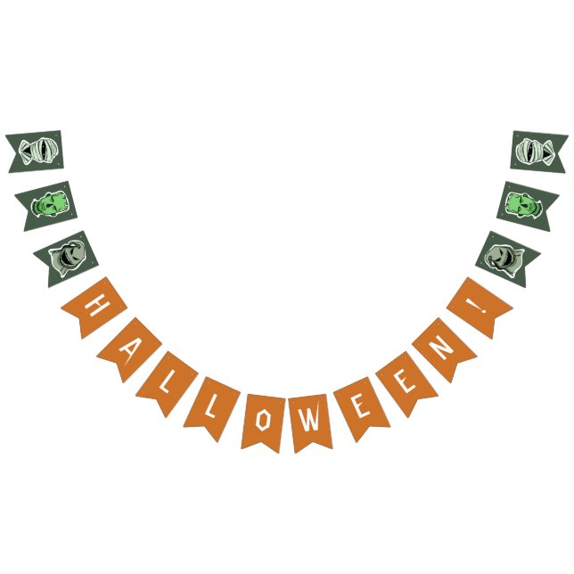 Custom color Halloween banner (All)