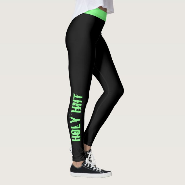 Custom Color | "Holy Hiit" Workout Leggings (Right)
