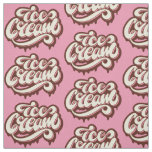 Custom color Ice Cream fabric