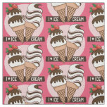 Custom color Ice Cream Lover fabric