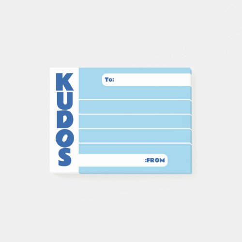 Custom color kudos employee recognition post_its post_it notes