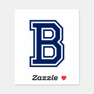 Blue Sticker, Zazzle