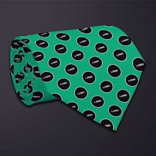 Custom Color Logo (Square or Round Logo) Neck Tie