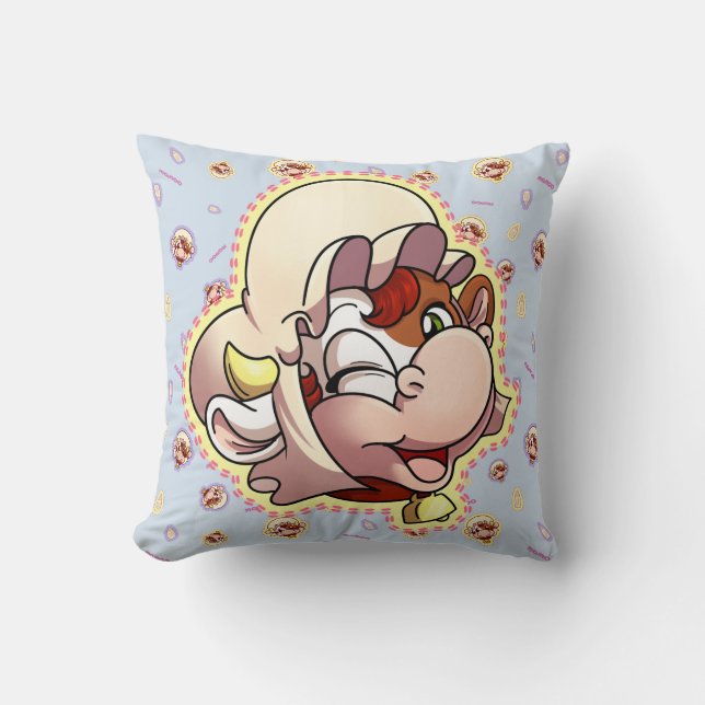 Custom Color Mamoo Cotton Pillow (16x16") (Front)