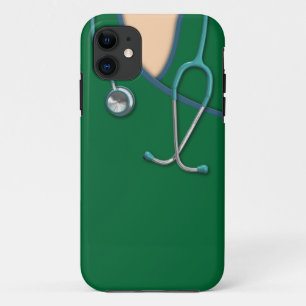 Custom Color Medical Scrubs iPhone 11 Case