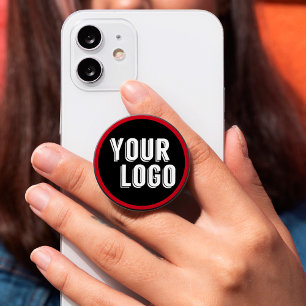     Custom Color Minimalistic Modern Add Your Logo PopSocket
