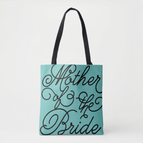 Custom Color Mother of the Bride Tote Bag