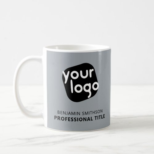 Custom Color Name Title Add Your Logo Here Branded Coffee Mug