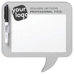 Custom Color Name Title Add Your Logo Here Branded Dry Erase Board