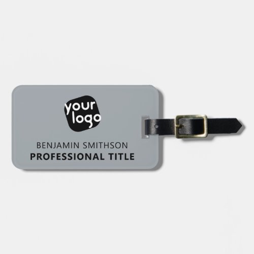 Custom Color Name Title Add Your Logo Here Branded Luggage Tag