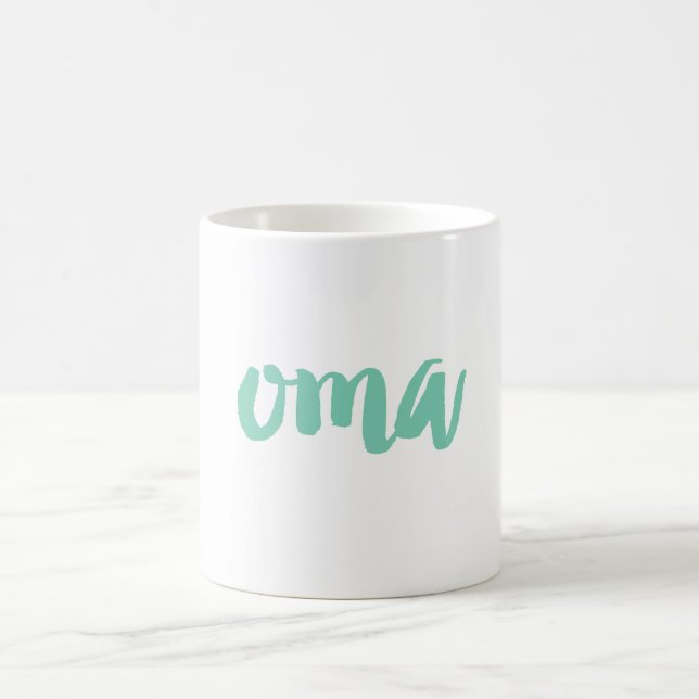 Custom Color Oma Grandma Mug | Grandparents (Center)