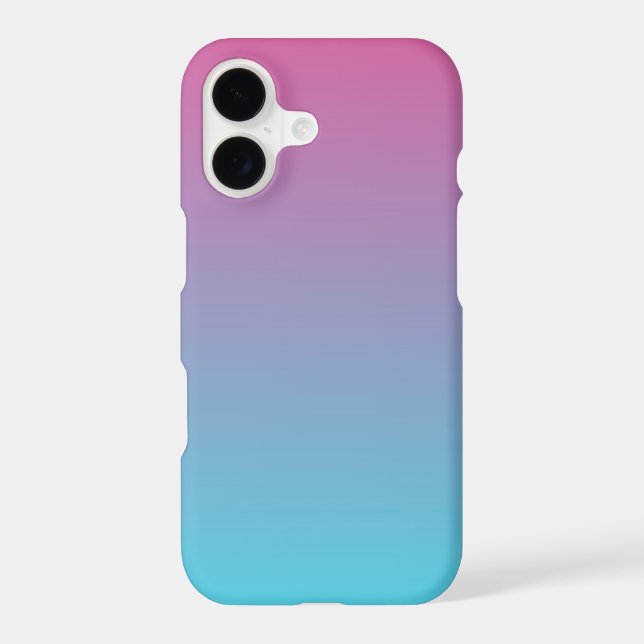 Custom Color Ombre iPhone Case (Back)
