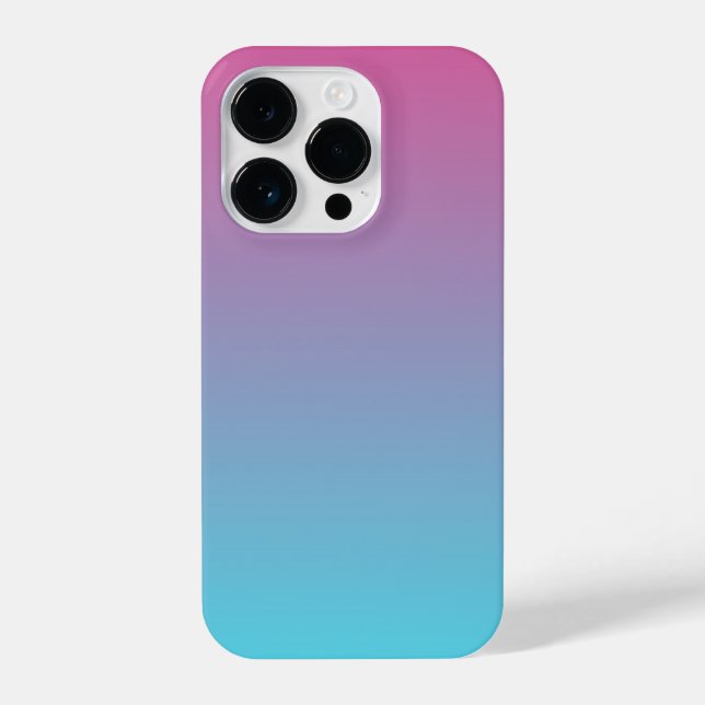 Custom Color Ombre iPhone Case (Back)