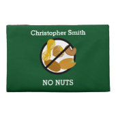 Custom Color Peanut Tree Nut Free Kids Allergy Travel Accessory Bag (Back)