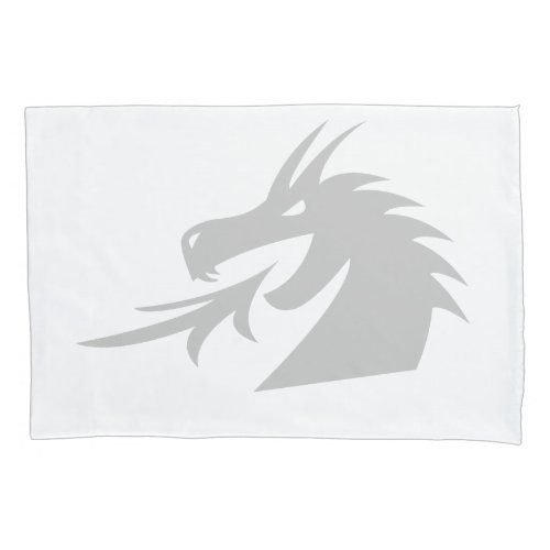 Custom color pillow case with cool dragon head