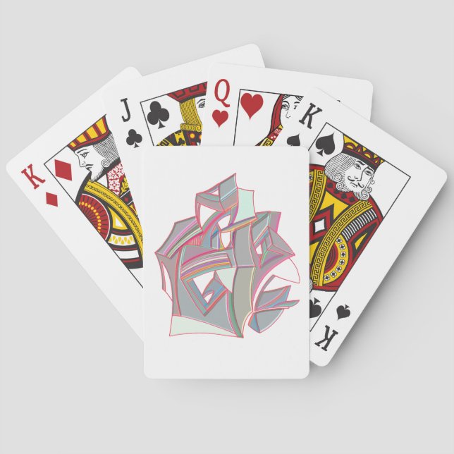 Custom Color Poker Cards (Back)