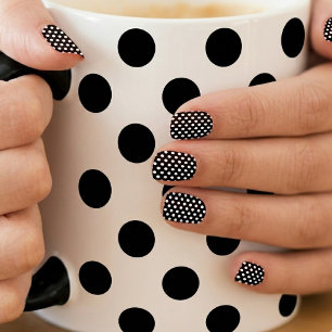 Custom Color Polka Dot  Minx Nail Art